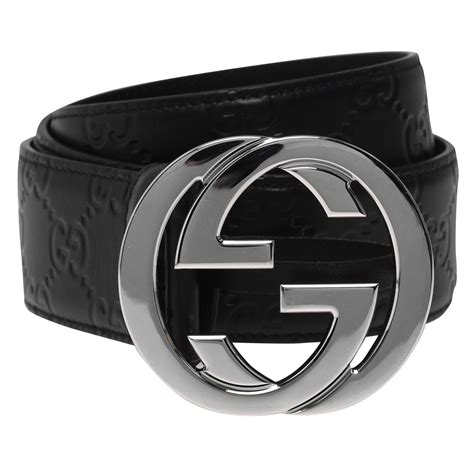 gucci round interlocking g belt|Gucci interlocked embossed belt.